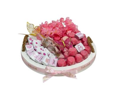 Welcome Baby Girl Sweets Tray